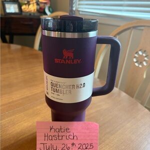 Stanley Deep Purple Quencher H2.0 Tumbler